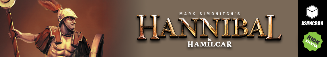La campagne Kickstarter pour Hannibal : Rome vs Carthage
